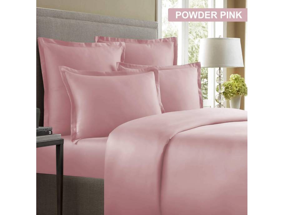 More than Silk™ 60S Bedding Set Powder Pink